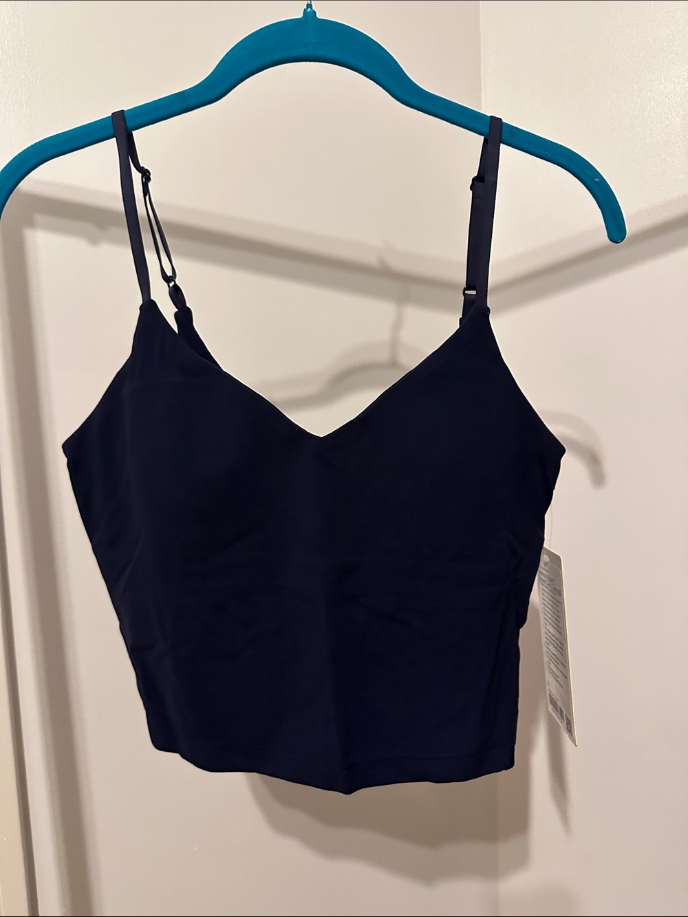 lululemon athletica Navy Blue Adjustable-Strap Tank Top